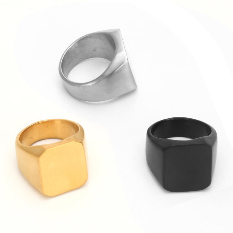 Simple Color Wedding Rings for Men