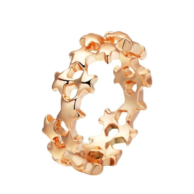 Charm Gold Knot Rings for  kids