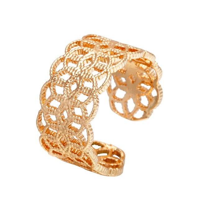 Charm Gold Knot Rings for  kids