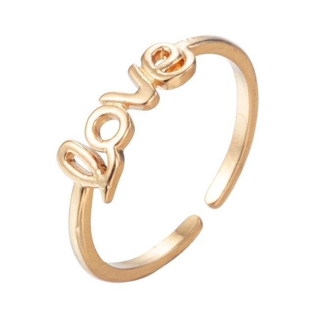 Charm Gold Knot Rings for  kids