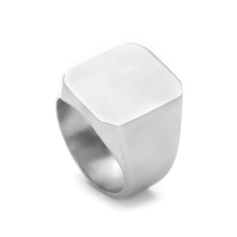 Simple Color Wedding Rings for Men