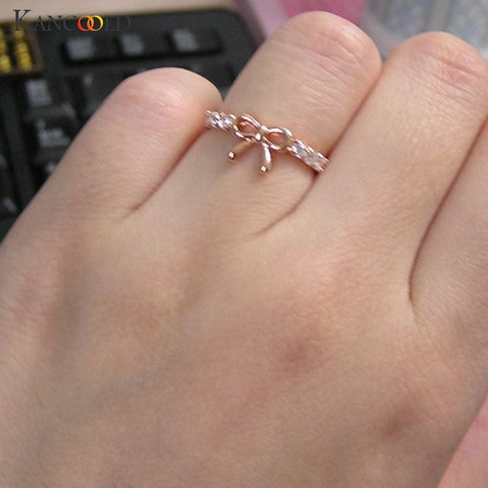 New korean crystal Flawless Rings