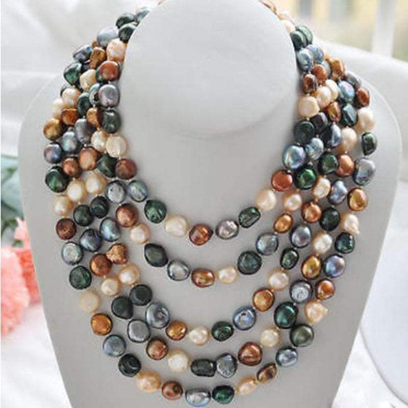 Baroque freshwater pearl necklace