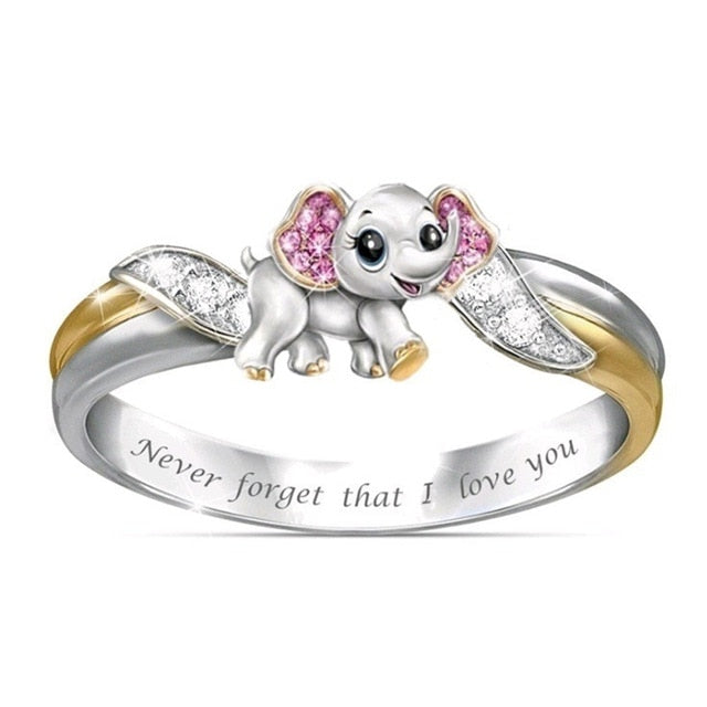 Lovely Crystal Children's Ring