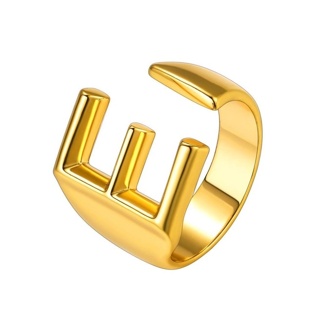 A to Z Initial Letter Statement Rings