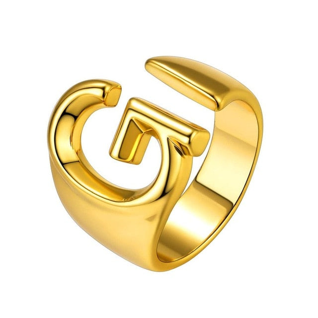 A to Z Initial Letter Statement Rings