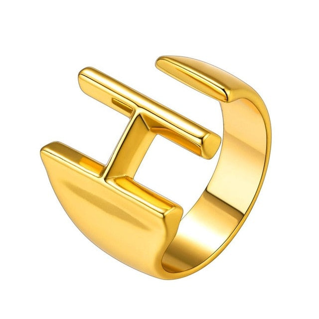 A to Z Initial Letter Statement Rings