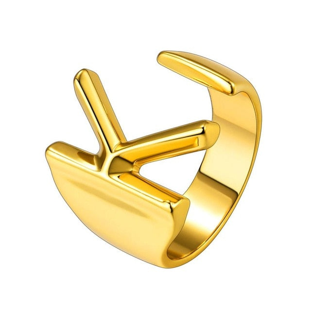 A to Z Initial Letter Statement Rings