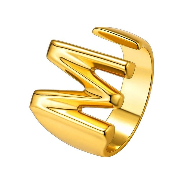 A to Z Initial Letter Statement Rings