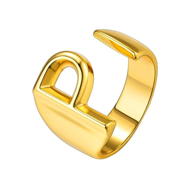 A to Z Initial Letter Statement Rings