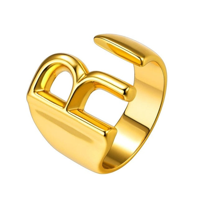 A to Z Initial Letter Statement Rings