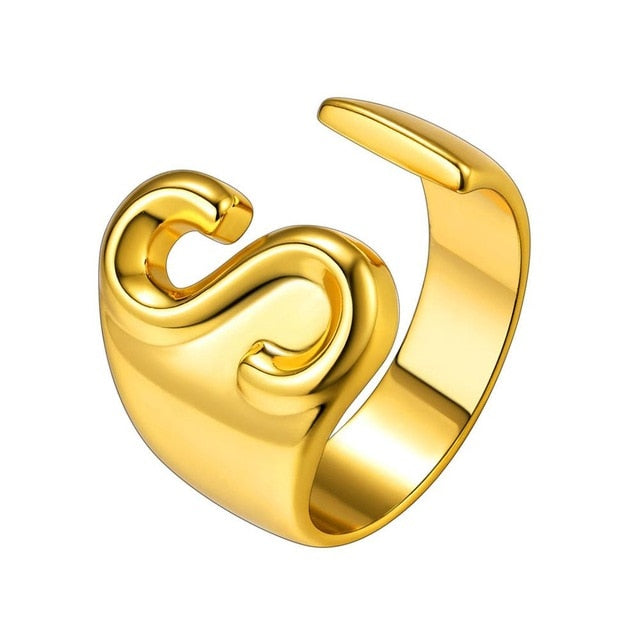 A to Z Initial Letter Statement Rings